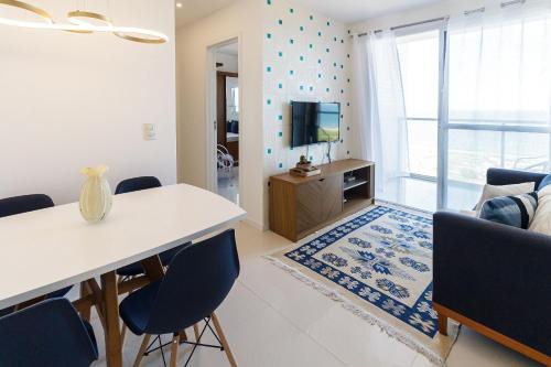 Jockey de Itaparica Apartamento | Vista Mar no 17º | Conforto + Shopping NOMDS
