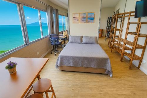 Porchat Island Apartamento | Vista Panorâmica do Oceano - Wi-fi - Vaga Garagem