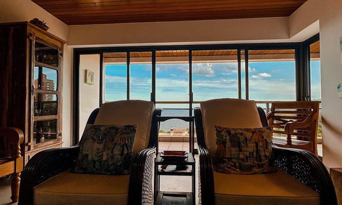 Tortuga Apartamento | Vista para Oceano e Ar condicionado