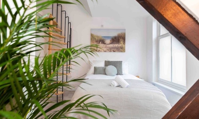 Scheveningen Badplaats Apartamento | Vitamin Sea Double floor Loft next to the Beach