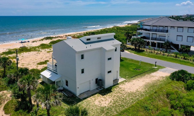 Marineland Acres Casa | Vitamin Sea Oceanfront Home! Seconds to the surf and sand!