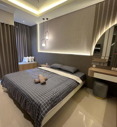 Surabaya Apartamento | Vittorio Apartment Wiyung 1BR sby wifi smtv by ASH
