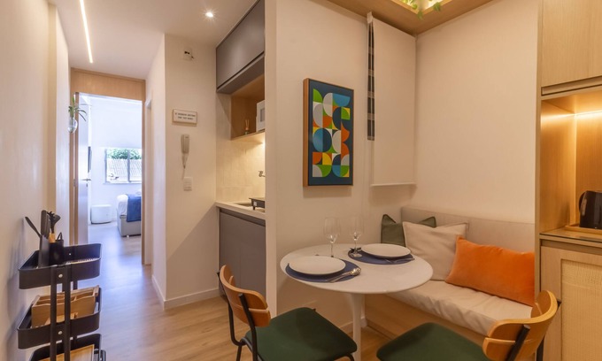 Zona Sul Apartamento | Cosy Just a few Minutes From the Lagoon Vlp412