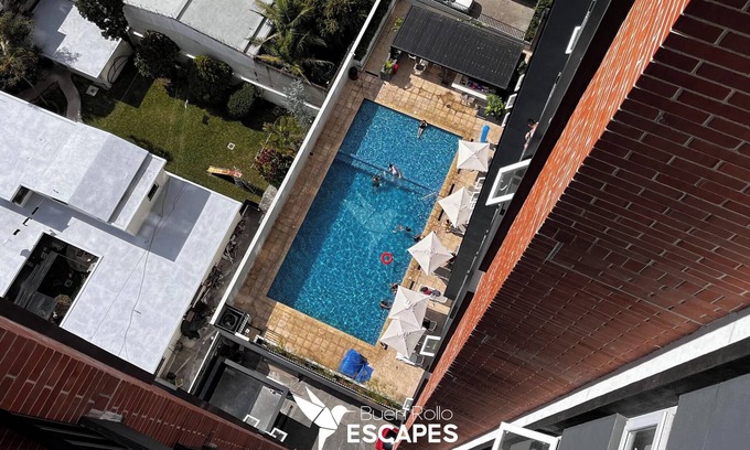 Zona 11 Apartamento | Volcano, Pool & City View High-Level | KING Bed | FREE Pool & Gym | Sky Home