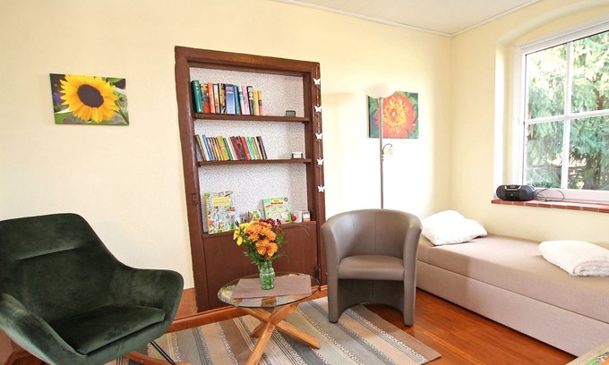 Eggesin Apartamento | Vorp 3111 Kleine Oase - Tierfreundlicher Ferienhof Eggesin Vorp 3110