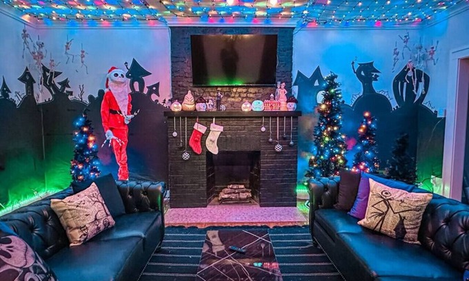Meridian-Kessler Casa | Voted Top Unique Stay | Light Show | Central