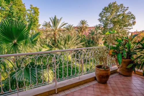 Majorelle Apartamento | vue imprenable sur les jardins de la villa d Yves saint Laurent