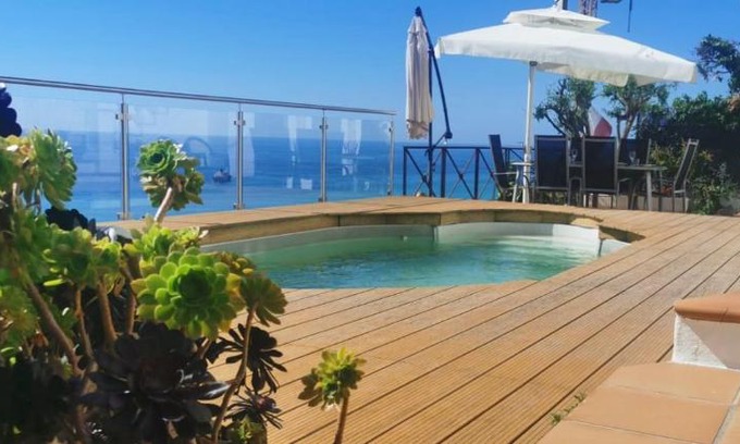 Roquebrune-Cap-Martin Apartamento | Vue magnifique, piscine privée chauffée et sauna à 10min de Monaco