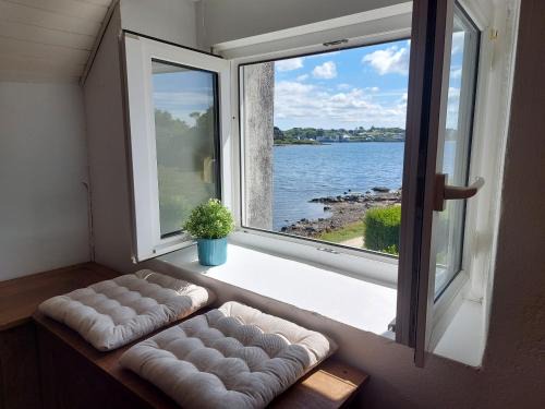 Plouguerneau Apartamento | Vue mer - Maison avec jardin pour 2