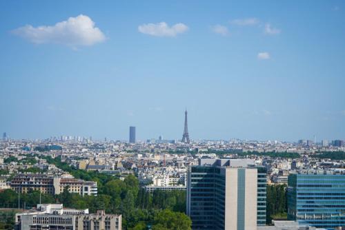 Cœur de Ville Apartamento | Vue panoramique sur Paris : Sublime appartement au centre de Courbevoie