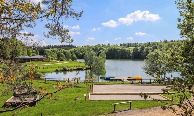 Meyrignac-l'Eglise Chalet De Esquí | Vue sur le lac Monédières | Chalet mitoyen + Spa