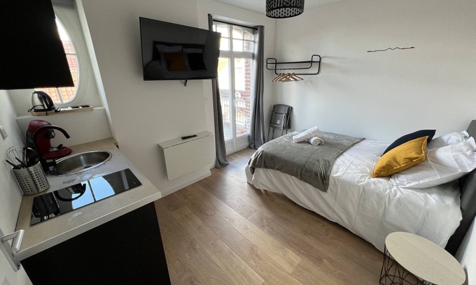 Lievin Apartamento | Vue sur les Toits - 2p Centro ciudad Liévin