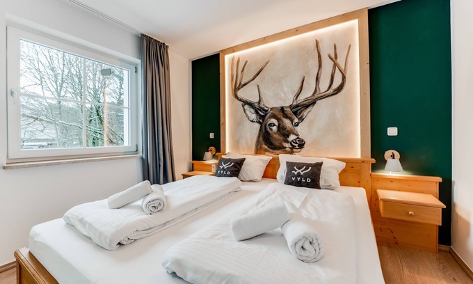 Unterjoch Apartamento | VYLD: Hirschberg with balcony and mountain view