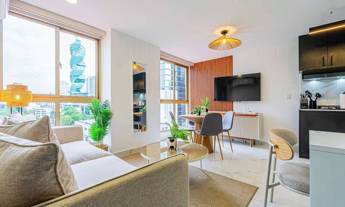 Obarrio Apartamento | w* | Central 1BR in Vibrant Obarrio