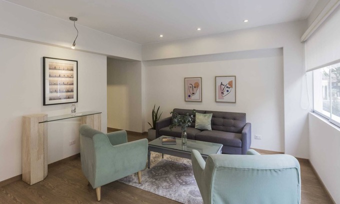 Reducto Apartamento | w* | Elegant 2BR at Larcomar Miraflores