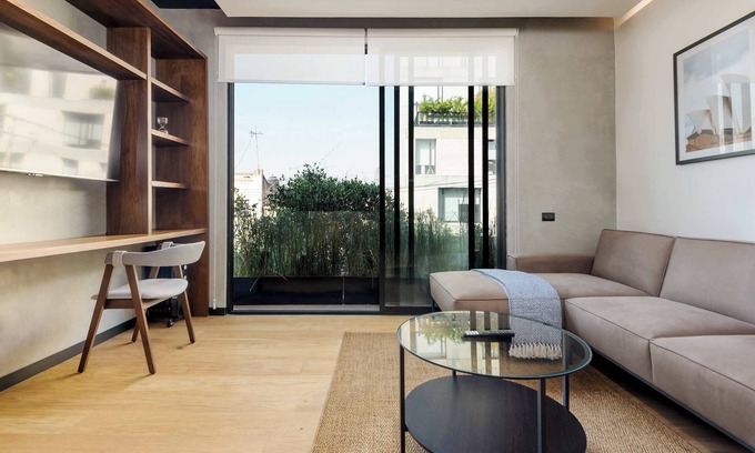Barrio Doctores Apartamento | w* | Fabulous 1BR with Elegant Balcony in Roma Nte