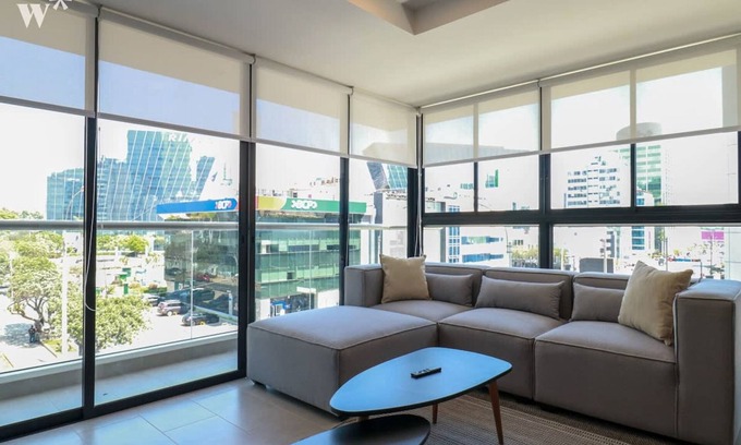 Centro Financiero de San Isidro Apartamento | w Sleek 1BR in San Isidro