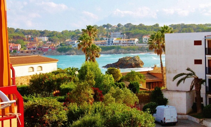 Palamos Apartamento | W213-AP. 2/4 PERS. A 100 M DE LA PLAYA DE LA FOSCA- VISTA MAR -TERRAZA Y PARKING