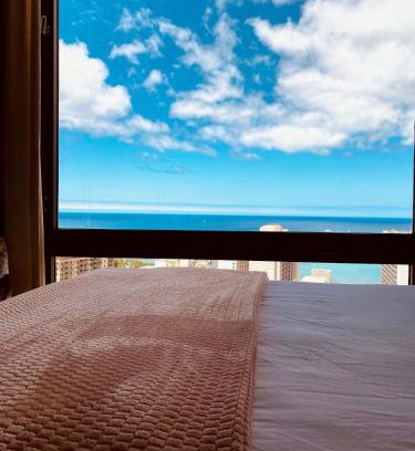 Waikiki Apartamento | Waikiki Sunset Hotel Ocean view Freeparking