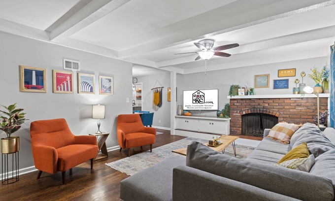 South Kansas City Casa | Waldo Ranch With Garage & Fenced in Yard!