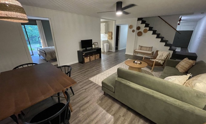 Greenville - Spartanburg Apartamento | Walk-Out Lower Level Guest Suite