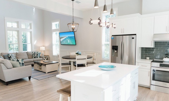 Cottage District Casa | Walk to Beach, 2 Shared Pools, Enclosed Porch, Bikes | 30A Hideaway by AvantStay