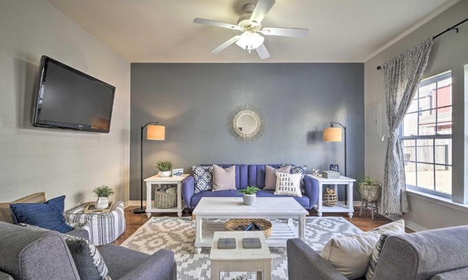 Afton Casa | Walk to Grand Lake Modern Afton Townhome!