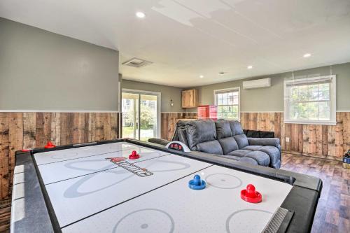 Lake George Casa | Walk to Lake George Family Escape with Game Room!
