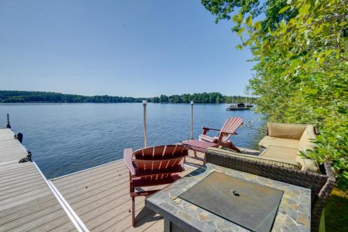 Laconia Apartamento | Walk to Lake Winnisquam Access Cozy Retreat