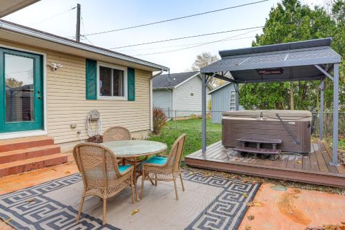 Bay View Casa | Walk to Sandusky Bay Home with Hot Tub and Fire Pit!