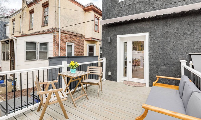 East Mount Airy Casa | Walk to Shops & Eats: Philadelphia Escape w/ Yard!