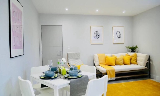 Westbourne Apartamento | ⭐⭐⭐⭐⭐ Hermoso apartamento nuevo cerca de la playa + Netflix, Bournemouth y Poole