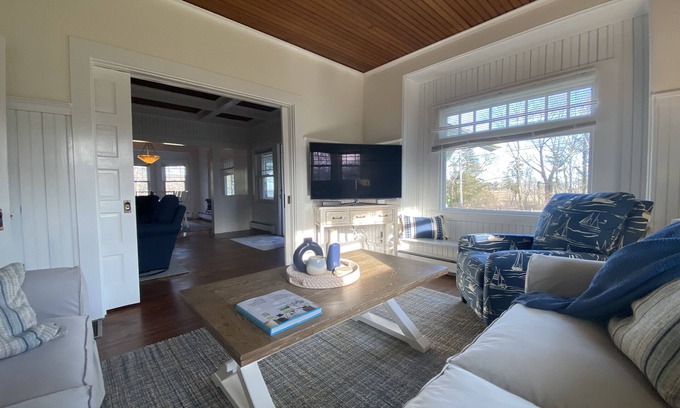Barnstable Casa | Walk to the beach, or use your private hot tub