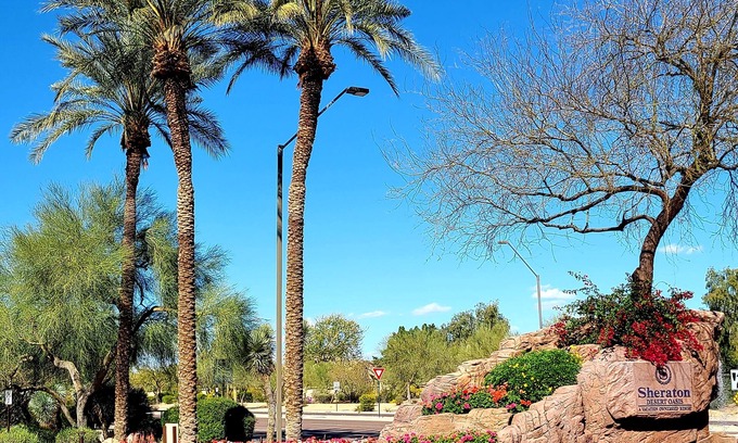 North Scottsdale Complejo | Walk to TPC Phoenix Open Golf Tournament Sheraton Desert Oasis 17700 N Hayden Rd