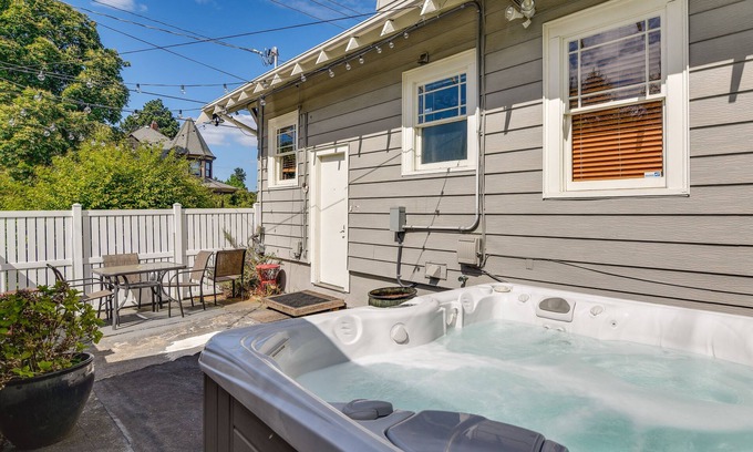 King Casa | Walk to Williams District: Home w/ Hot Tub & Patio