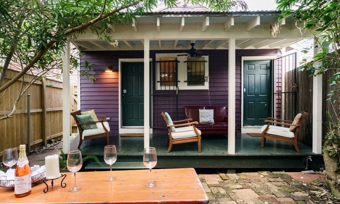 Treme Casa | Wander through the French Quarter from a Treme Shotgun Home