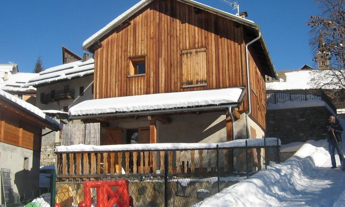 Risoul Chalet De Esquí | Casa unifamiliar cálida y agradable con terraza