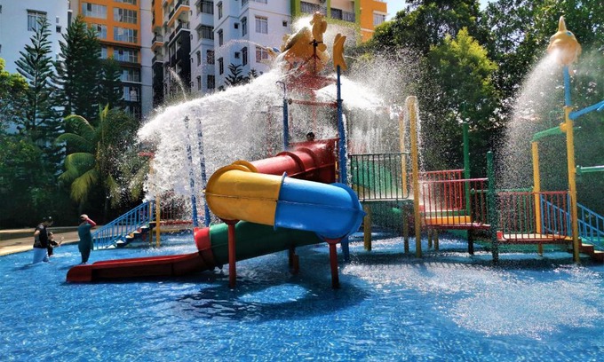 Malacca City Apartamento | Water Themepark Resort Melaka Free WiFi Suites