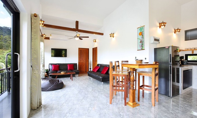 Ko Pha-ngan Villa | Cascada, Mar / Jungle View Villa