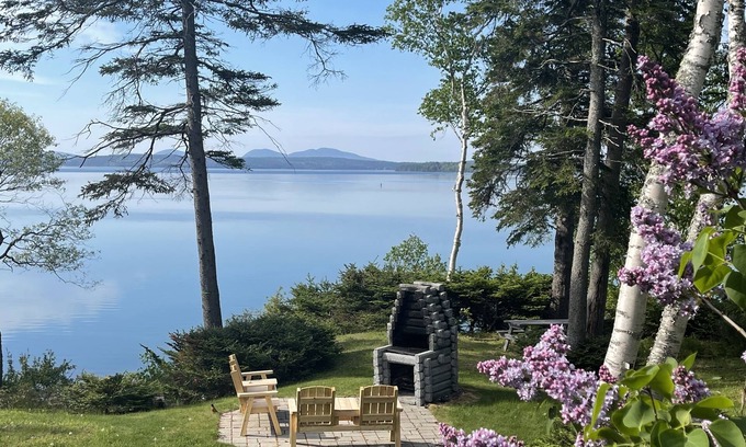 Trenton Cabaña | Inmaculada cabaña frente a la bahía de 4 dormitorios con vistas a Acadia en Western Bay