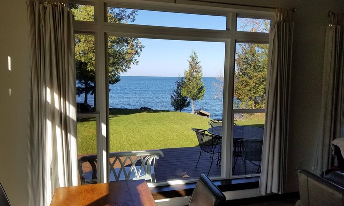 Sturgeon Bay Casa | Frente al mar 4 b. r./3 ba / playas / pesca / puestas de sol / bodegas / faros / parques estatales