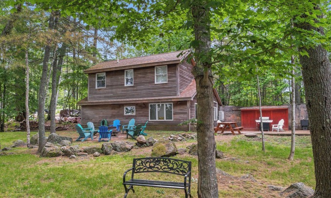 Orland Casa | Waterfront-40min to Acadia-Main House-Fire Place