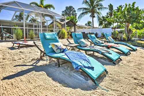 Whitney Beach Casa | Waterfront Bradenton Home Heated Pool and Fire Pit