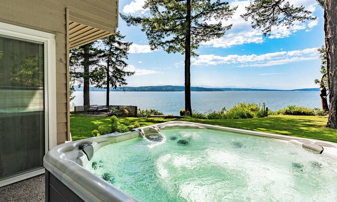 Camano Island Chalet De Esquí | Waterfront Chalet Wildlife Watching