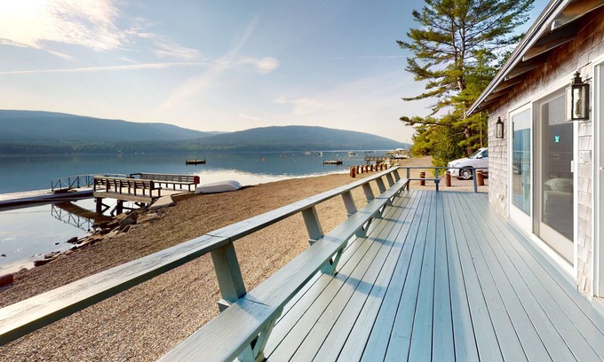Hall Quarry Casa | Waterfront, dog-friendly home on Somes Sound with amazing view & firepit