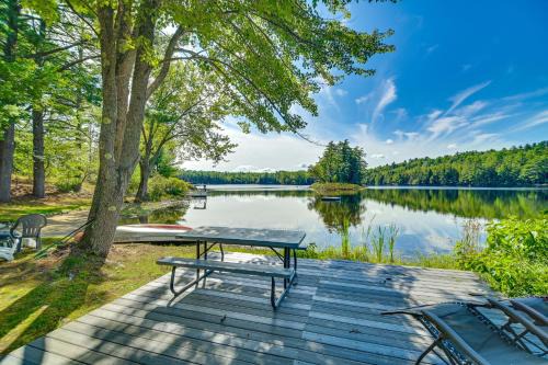 Bridgton Casa | Waterfront Escape with Beach Access in Bridgton