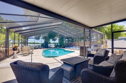 Orient Park Casa | Waterfront Gem with Pool, Dock and Lanai in Tampa!