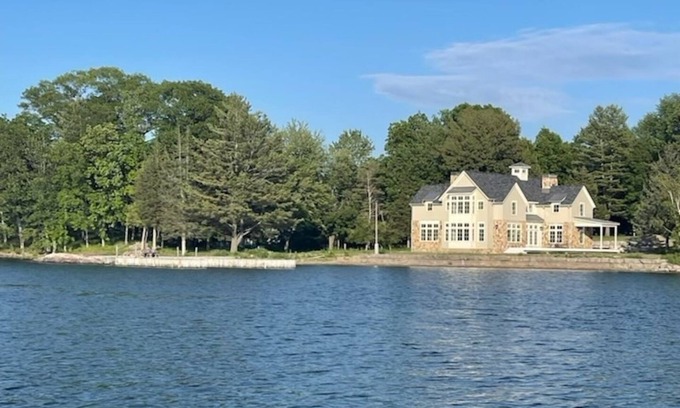 Grenell Casa | Waterfront Grindstone island estate, the height of sophistication in nature.