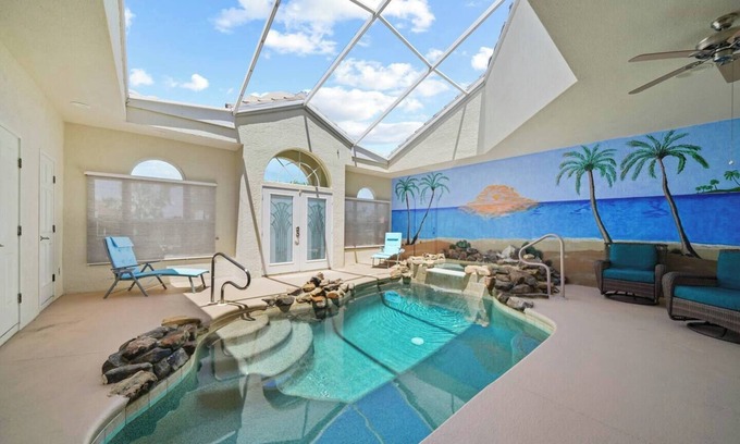 Burnt Store Isles Casa | Waterfront home W/courtyard pool