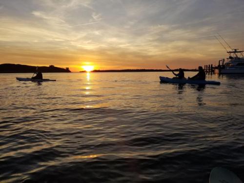 Cedar Point Casa | Waterfront home with Private Dock and swimming area, large fenced backyard